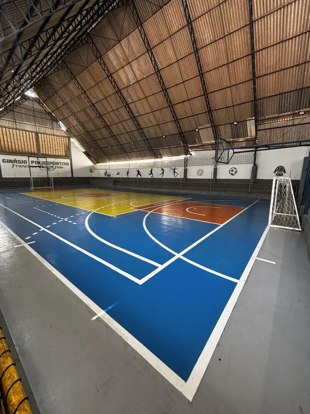 Ginásio poliesportivo do Hipócrates Zona Sul